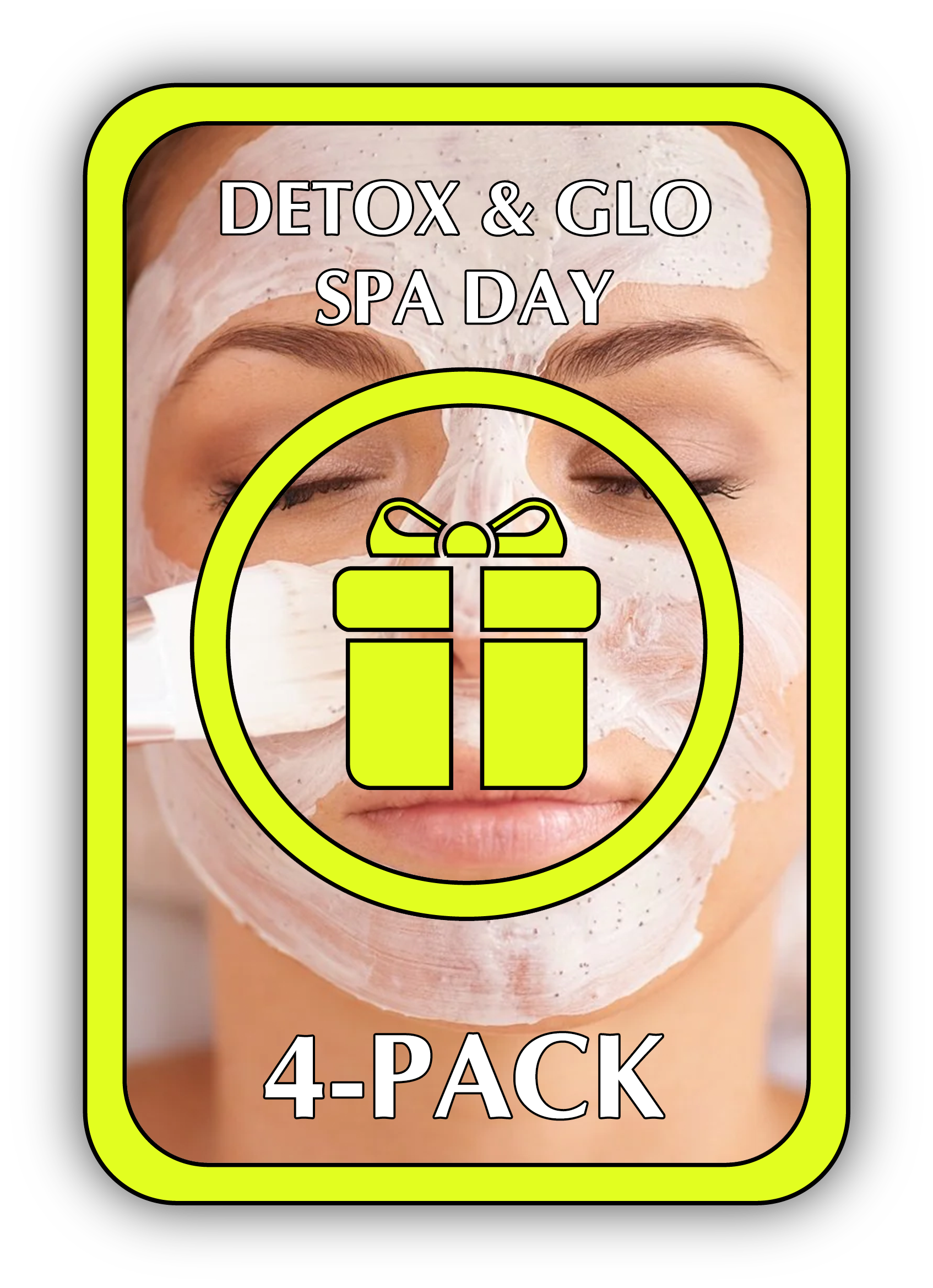 4-Pack Detox & Glo Spa Day